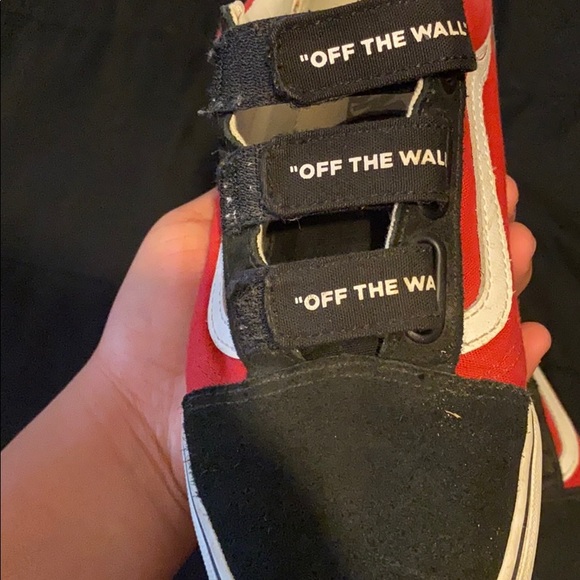 vans strap on “ black and red” - Picture 2 of 4